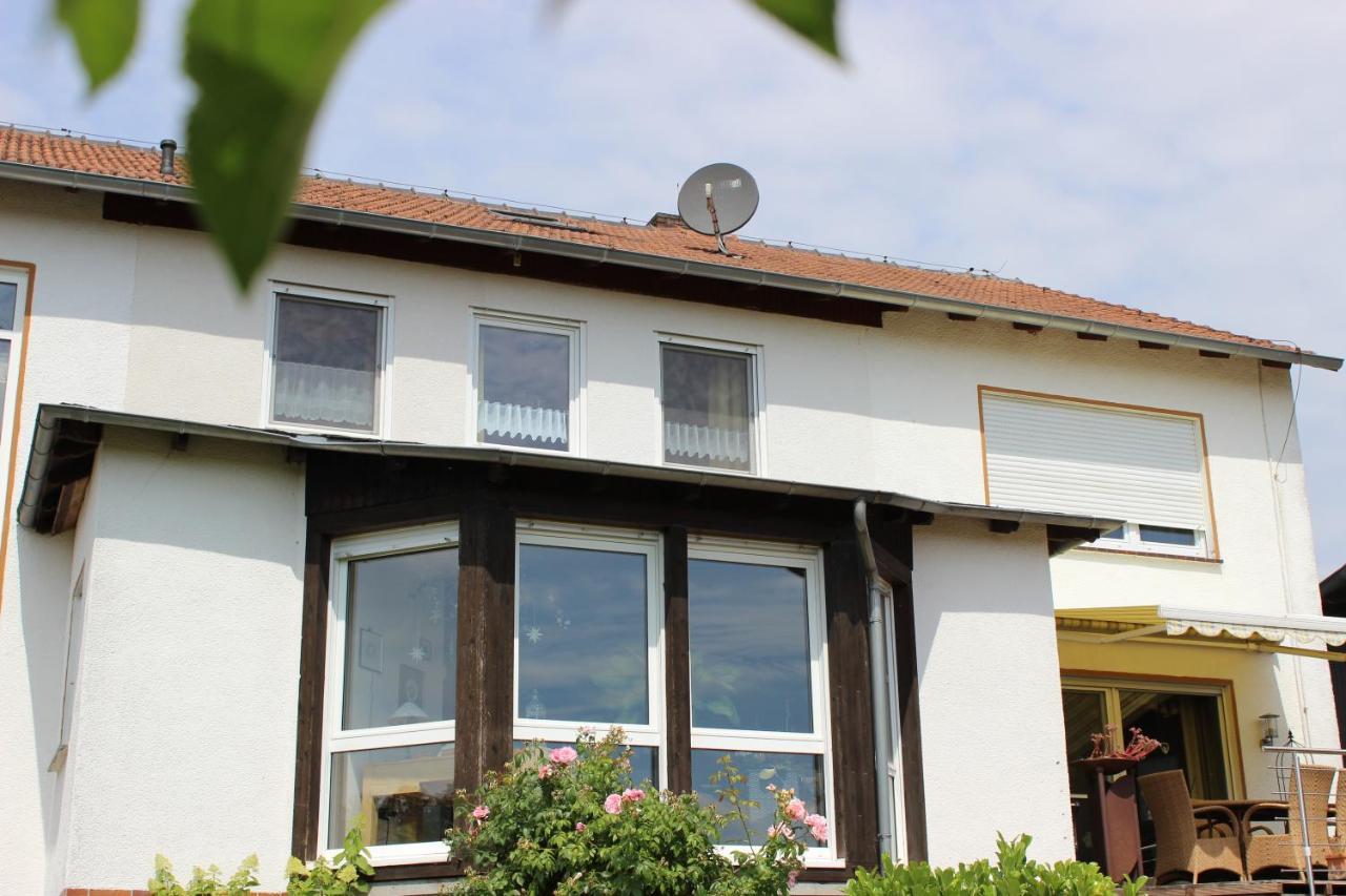 Ferienwohnung Landsburgblick Neuental Esterno foto