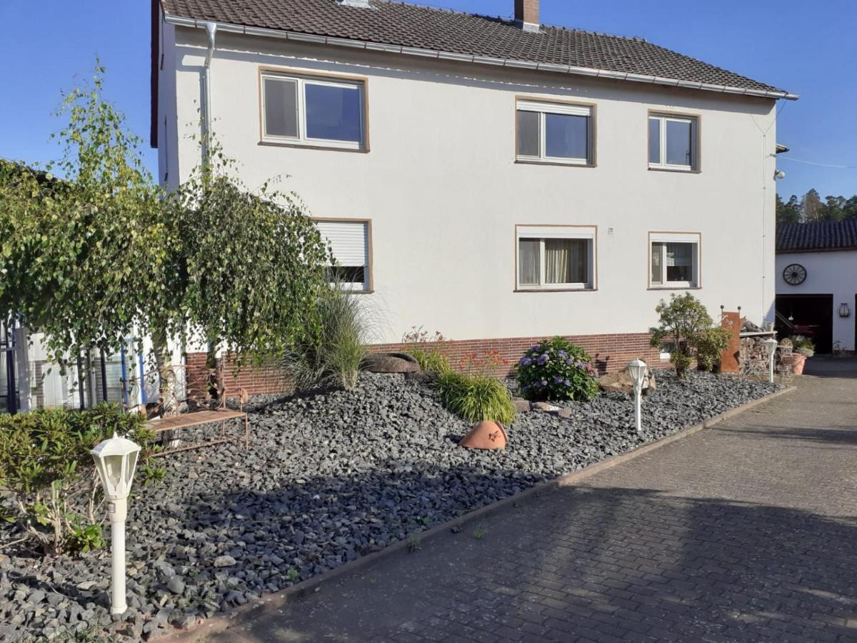 Ferienwohnung Landsburgblick Neuental Esterno foto